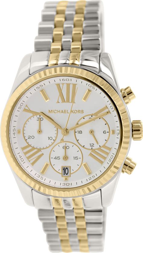 michael kors uhren damen silber gold|michael kors gold watches.